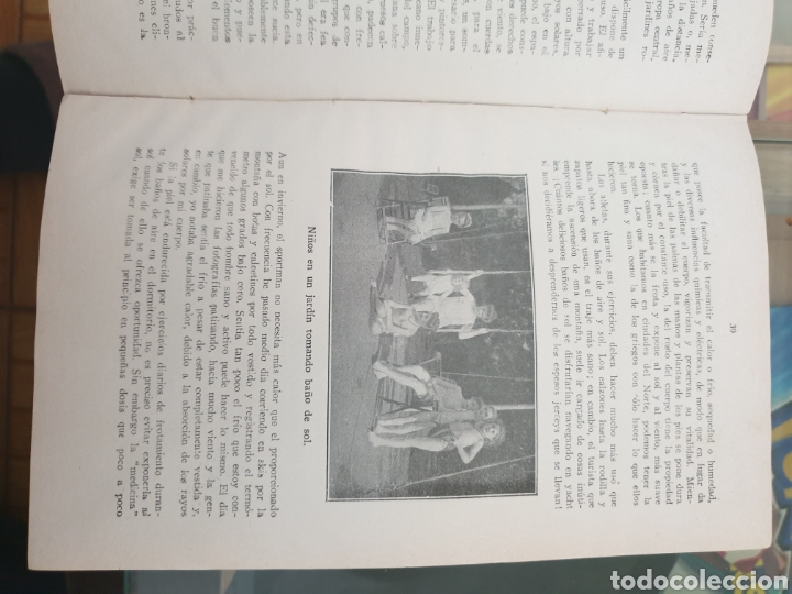 Libros antiguos: Mi sistema. La vida al aire libre y ba&ntilde;os de sol - Foto 3