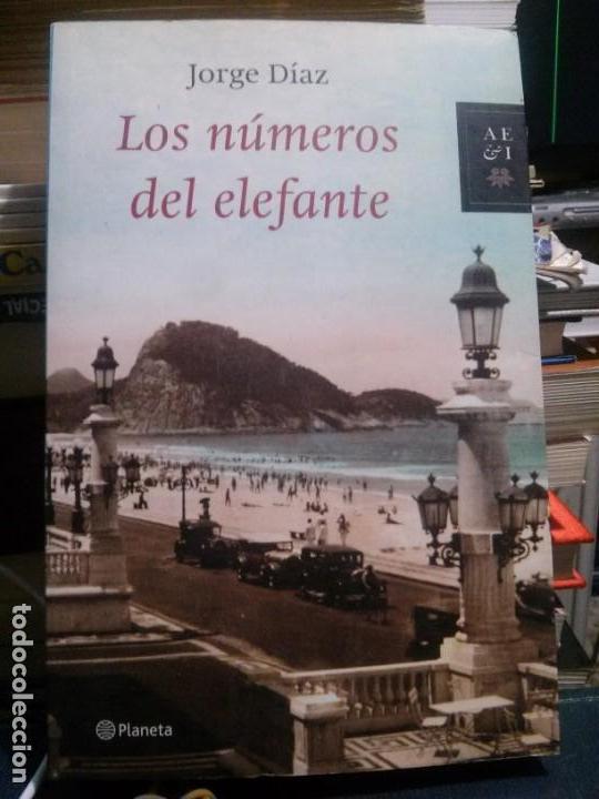Libros antiguos: Los n&uacute;meros del elefante, Jorge D&iacute;az, Ed. Planeta - Foto 1