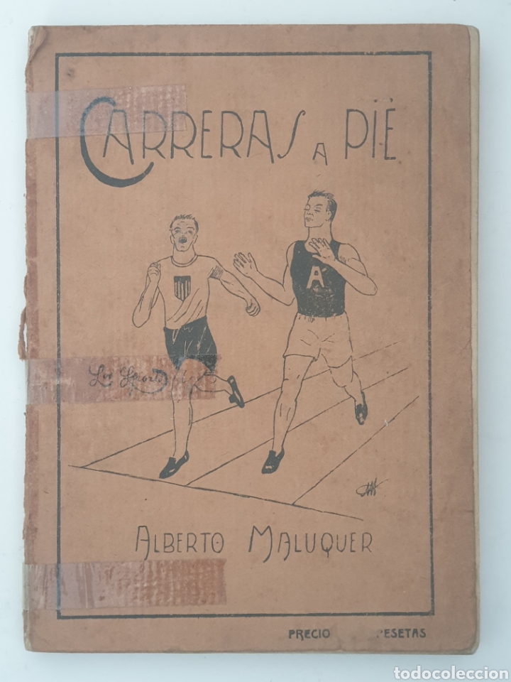 Libros antiguos: Las carreras a pie - Foto 1