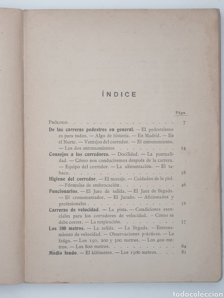 Libros antiguos: Las carreras a pie - Foto 3