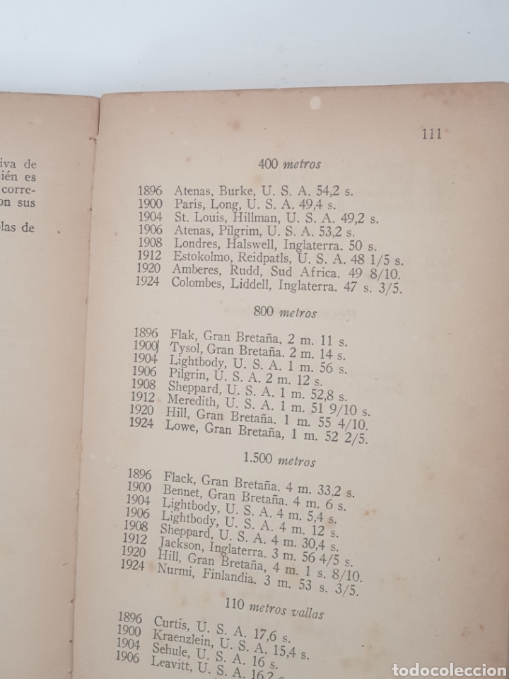Libros antiguos: Las carreras a pie - Foto 8