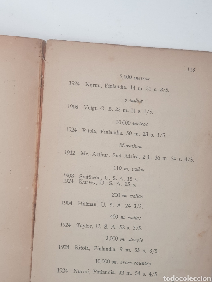 Libros antiguos: Las carreras a pie - Foto 9