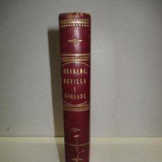 Libros antiguos: DEL ARTE ÁRABE EN ESPAÑA. MANIFESTADO EN GRANADA, SEVILLA Y CÓRDOBA..CONTRERAS, RAFAEL. 1875.