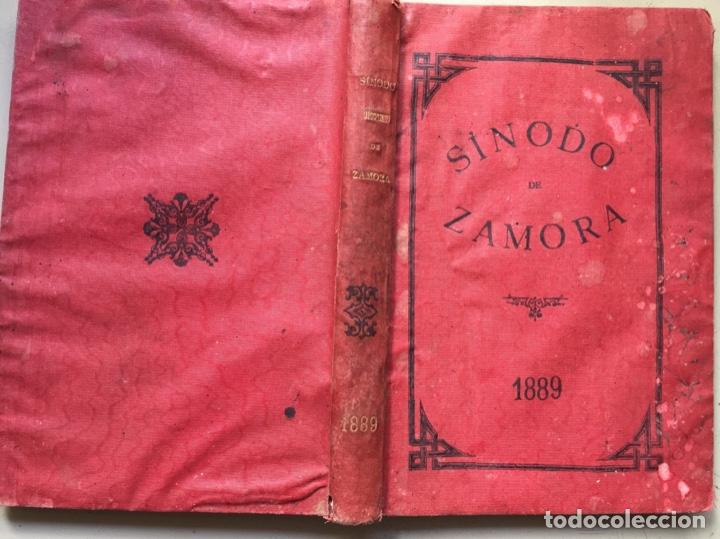 Libros antiguos: S&Iacute;NODO DE ZAMORA 1889 - Foto 2