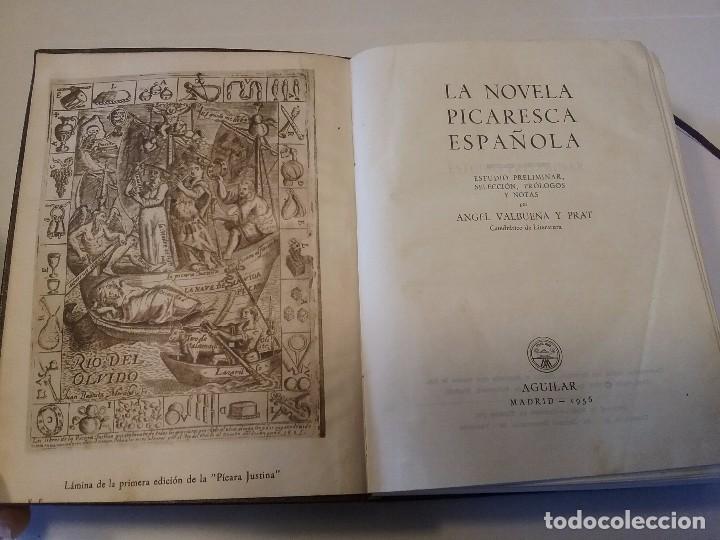 Libros antiguos: La Novela Picaresca Espa&ntilde;ola - Foto 5