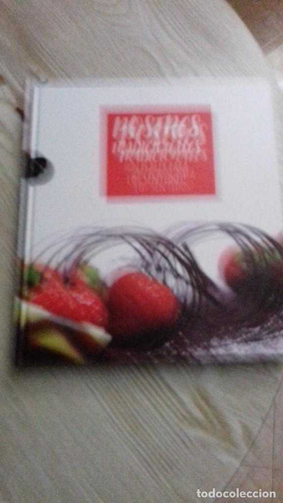 Libros antiguos: Libro de grandes dimensiones sobre postres - Foto 2