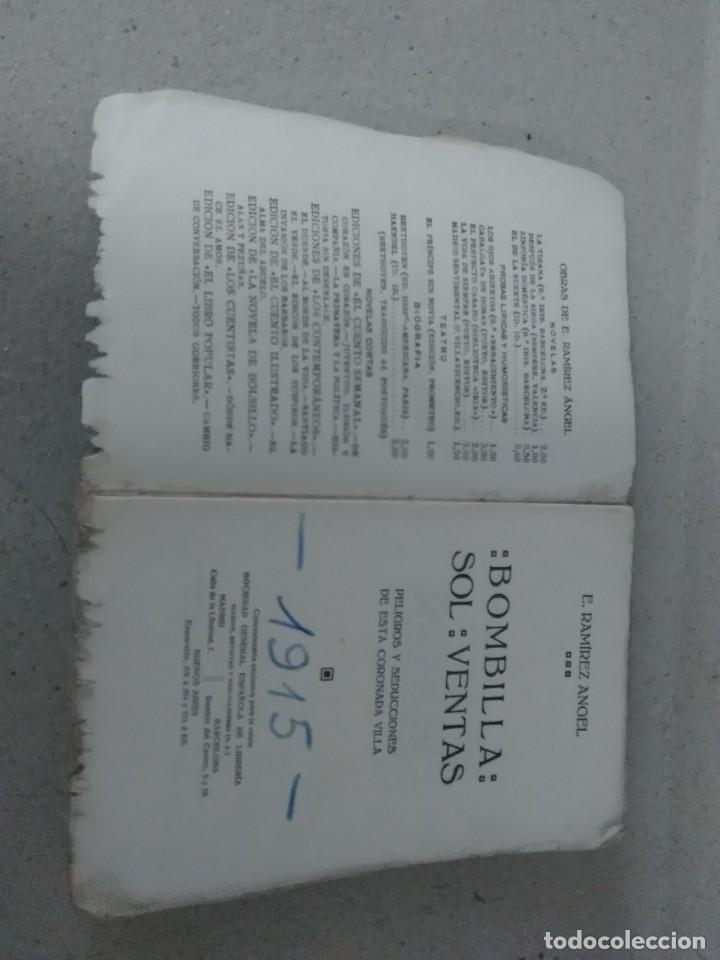 Libros antiguos: Bombilla sol ventas e ramirez &aacute;ngel. & - Foto 2