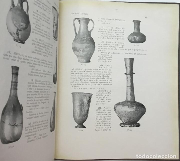 Libros antiguos: CAT&Agrave;LECH DELS VIDRES DE LA COLECCI&Oacute; AMATLLER. 1925. - Foto 4