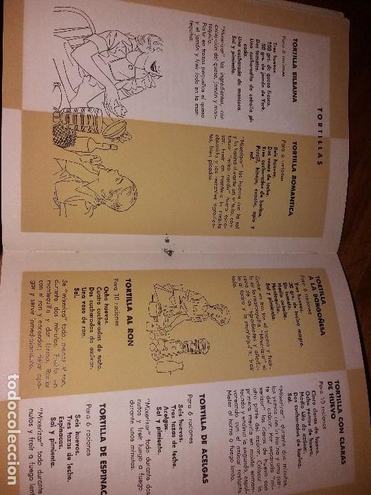 Libros antiguos: RECETARIO MIXER PHILIPS - Foto 6