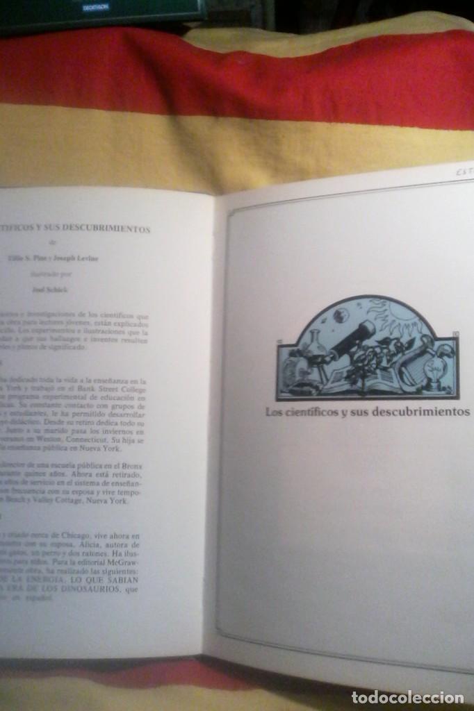 Libros antiguos: LOS CIENTIFICOS Y SUS DESCUBRIMIENTOS . - Foto 2