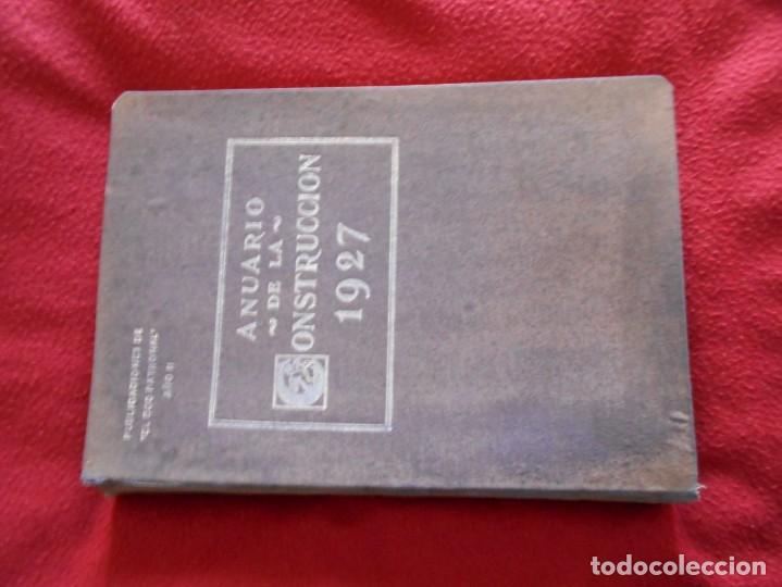 Libros antiguos: libro de anuario de la construccion 1927 - Foto 1