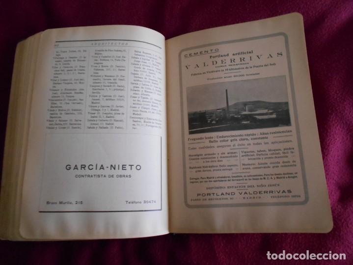 Libros antiguos: libro de anuario de la construccion 1927 - Foto 5
