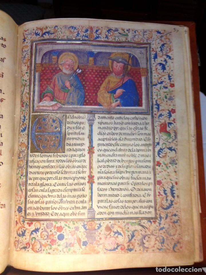 Libros antiguos: Facsimil &ldquo;Libro de la Real Cofrad&iacute;a de los Caballeros del Sant&iacute;simo y de Santiago&rdquo; - Foto 5