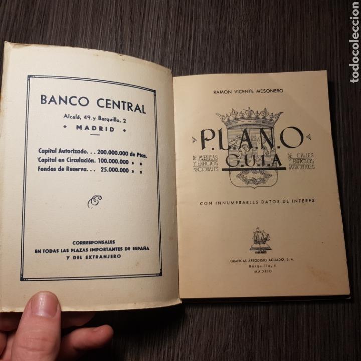Libros antiguos: PLANO GUIA DE MADRID - RAMON MESONERO - Foto 2