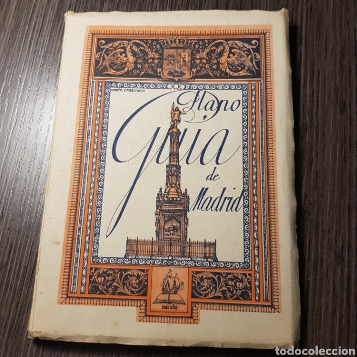 Libros antiguos: PLANO GUIA DE MADRID - RAMON MESONERO - Foto 1