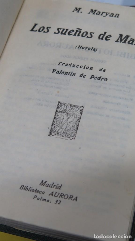 Libros antiguos: LOS SUE&Ntilde;OS DE MARTA. MARYAN. AURORA - Foto 2