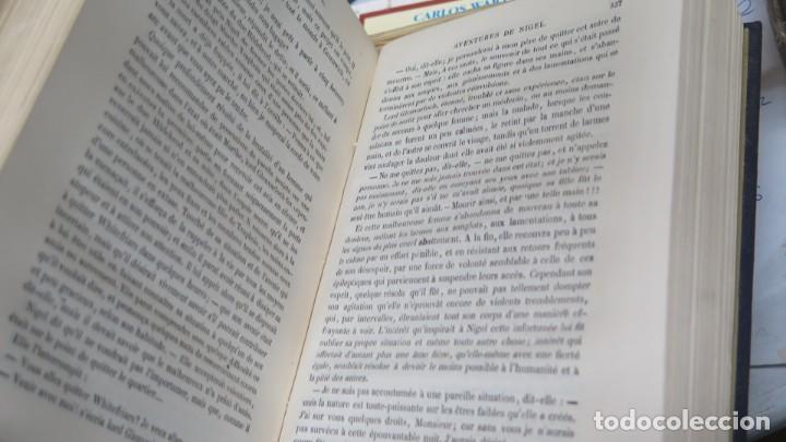 Libros antiguos: LES AVENTURES DE NIGEL. WALTER SCOTT. PARIS - Foto 4