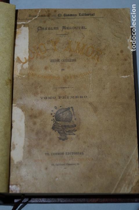 Libros antiguos: ODIO Y AMOR. CHARLES MEROUVEL. - Foto 4
