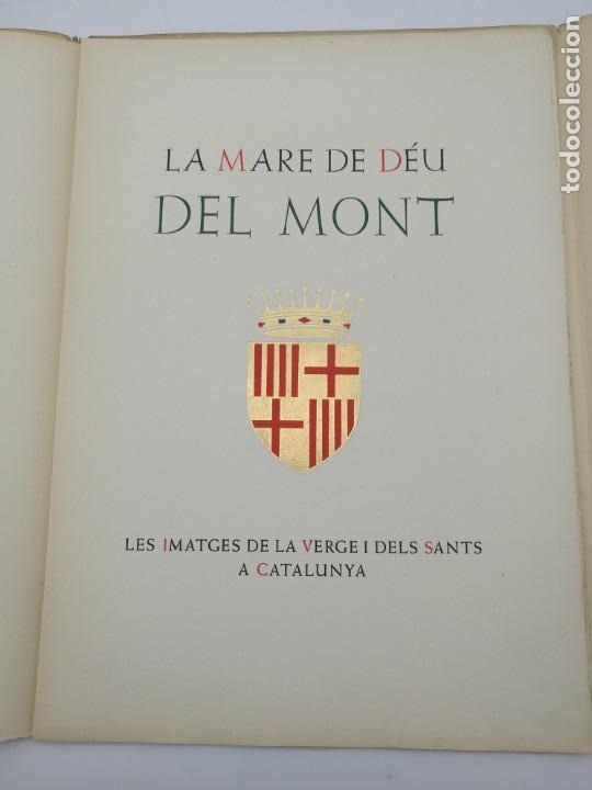 Libros antiguos: Imatges verges Sants Mare de d&eacute;u Mont Besal&uacute; aiguafort Irene Coll