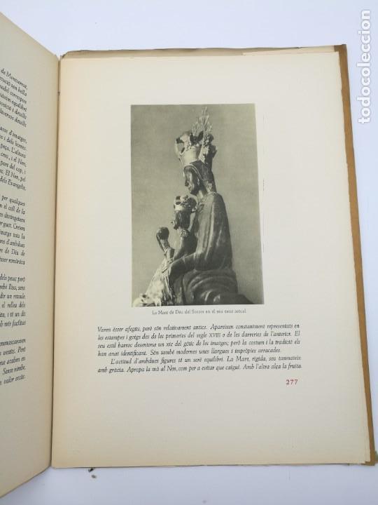 Libros antiguos: La mare de d&eacute;u del socors aiguafort Alexandre Coll - Foto 4