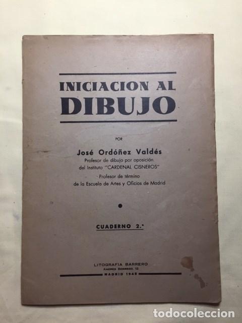 Libros antiguos: Iniciacion al dibujo - Foto 1