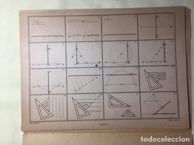 Libros antiguos: Dibujo geometrico - Foto 2