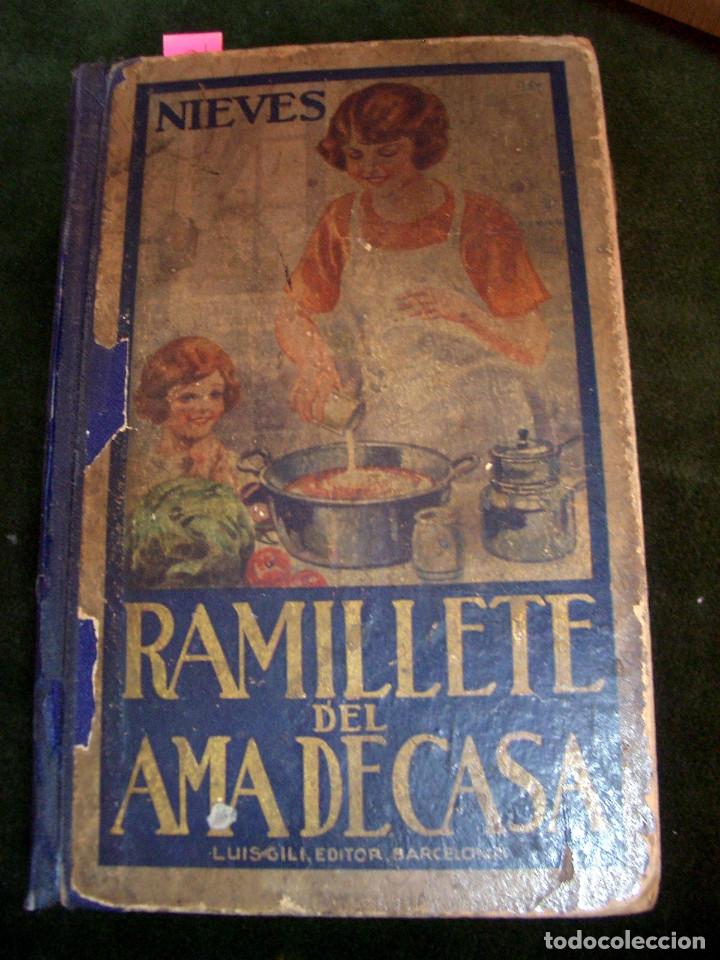 Libros antiguos: Libro de cocina, ramillete del ama de casa, 1931.LT2 - Foto 1