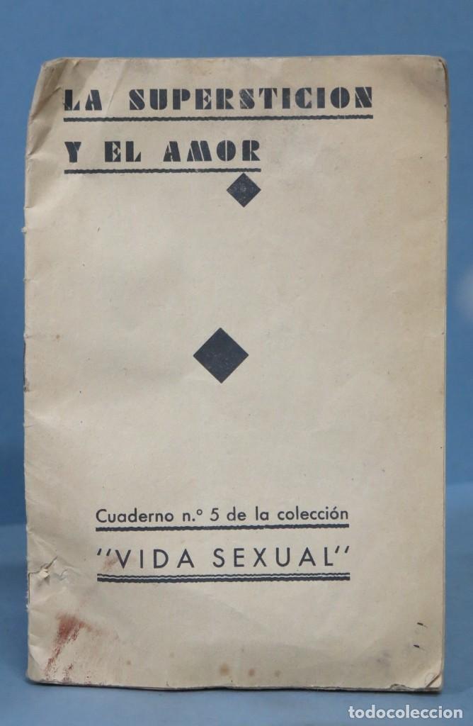 Libros antiguos: LA SUPERSTICION Y EL AMOR. LEONIDES STORM - Foto 1