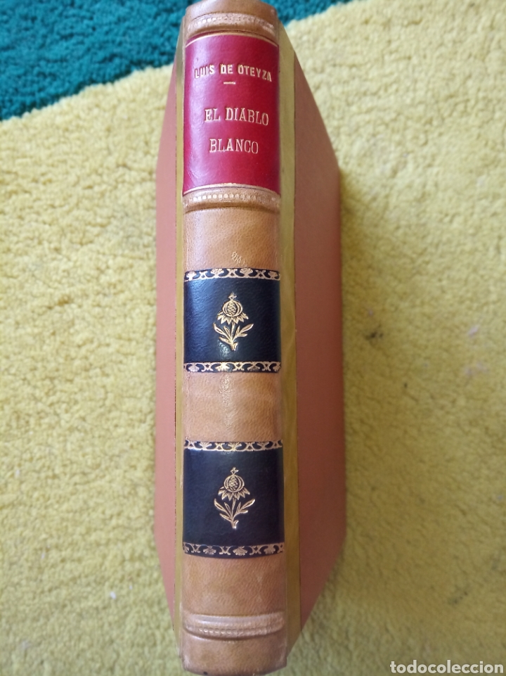 Libros antiguos: El diablo blanco. Luis de Oteyza - Foto 3