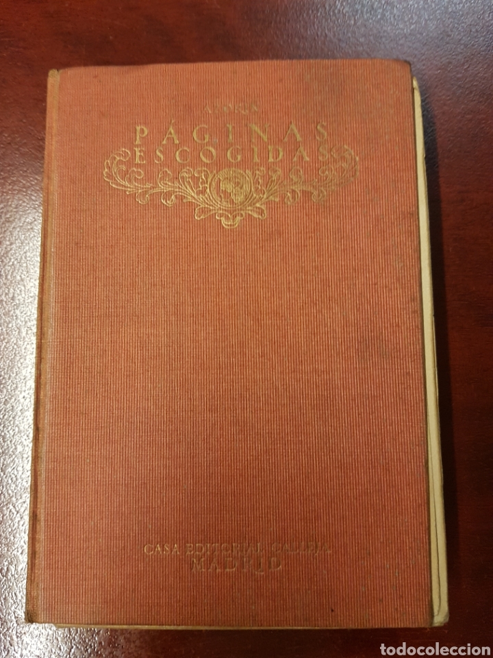 Libros antiguos: Paginas escogidas - azorin - 1917 - Foto 1