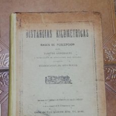 Libros antiguos: DISTANCIAS KILOMÉTRICAS Y TARIFAS EN TODOS LOS FERROCARRILES ESPAÑOLES, ENRIQUE DE LA TORRE 1928. IM. Lote 165436078