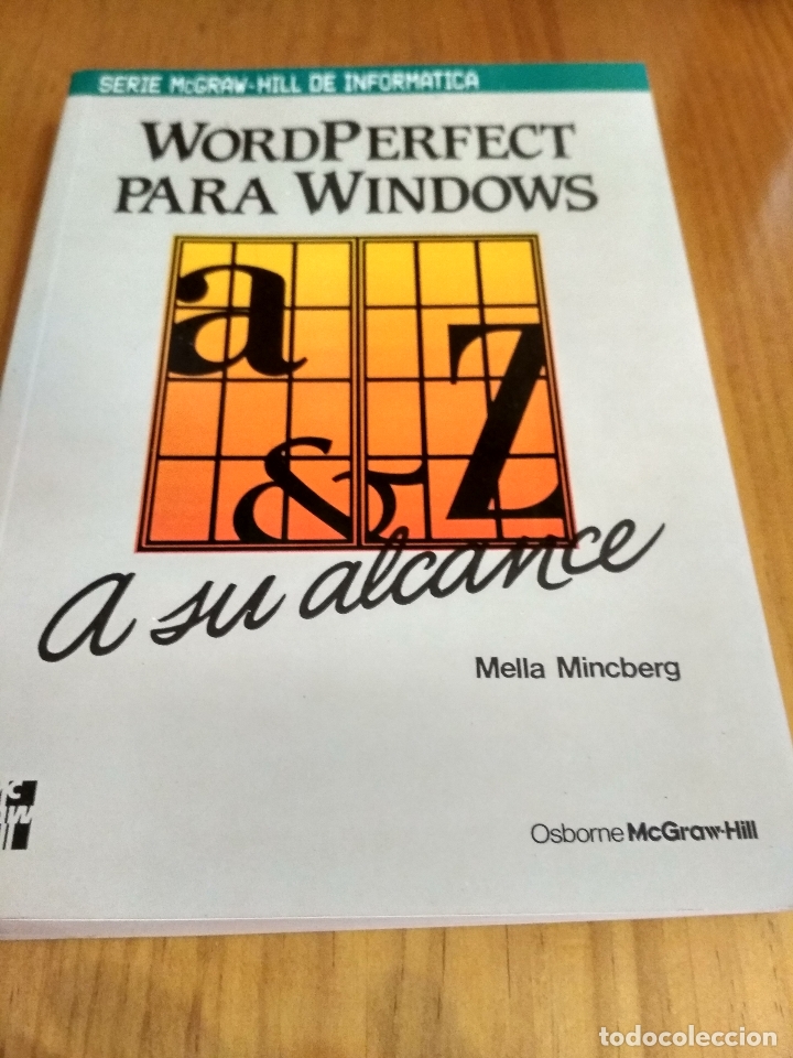Libros antiguos: WordPerfect para Windows - Foto 1