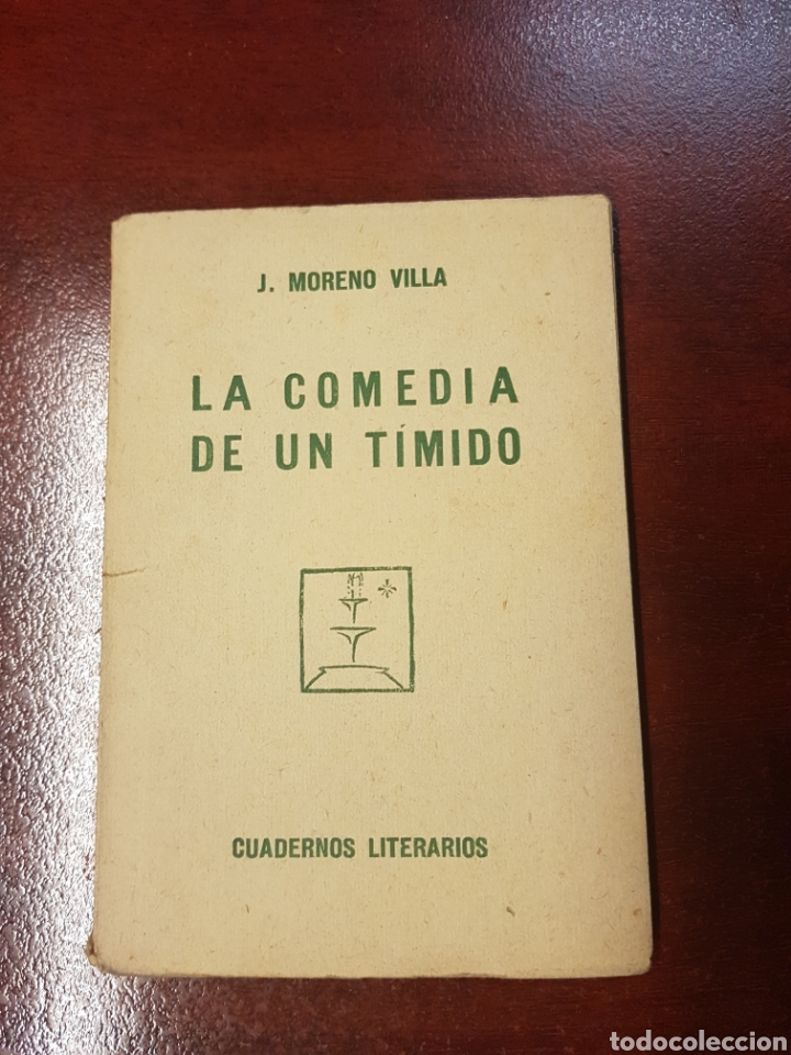 Libros antiguos: La comedia de un timido - j. Moreno villa - Foto 1