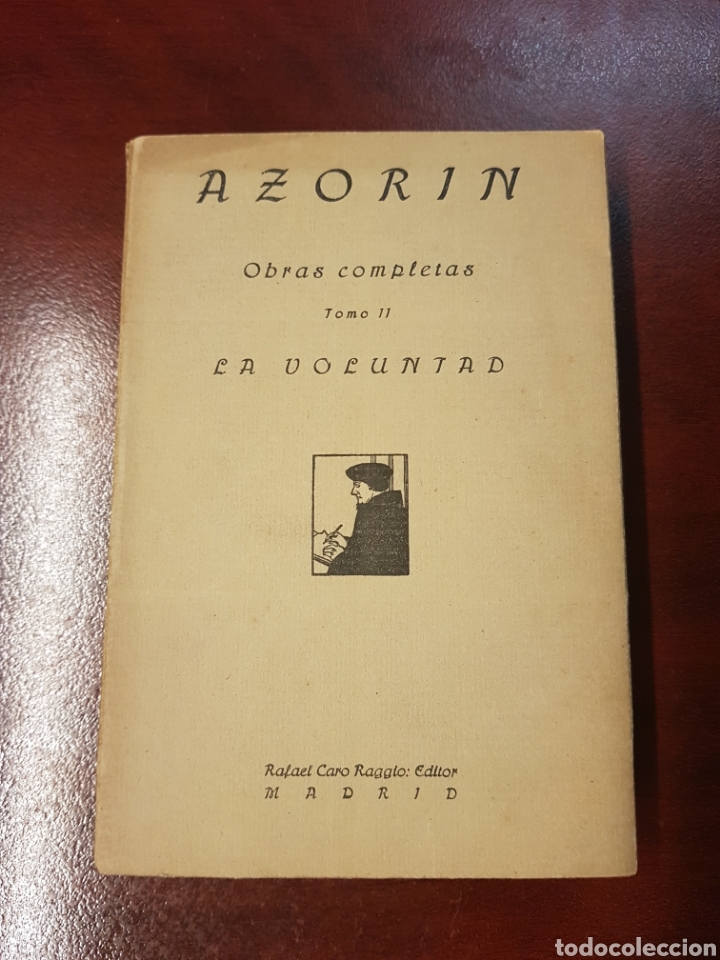 Libri antichi: La voluntad - azorin - 1919 - obras completas tomo 11