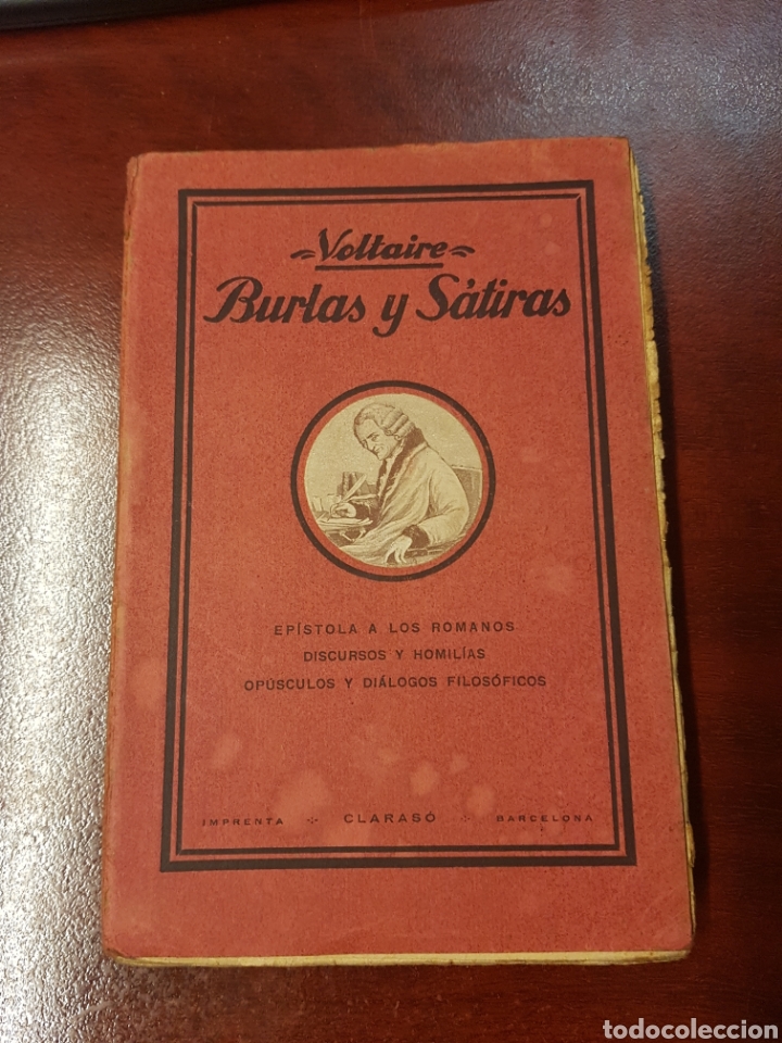 Libros antiguos: Burlas y satiras - Voltaire - Foto 1