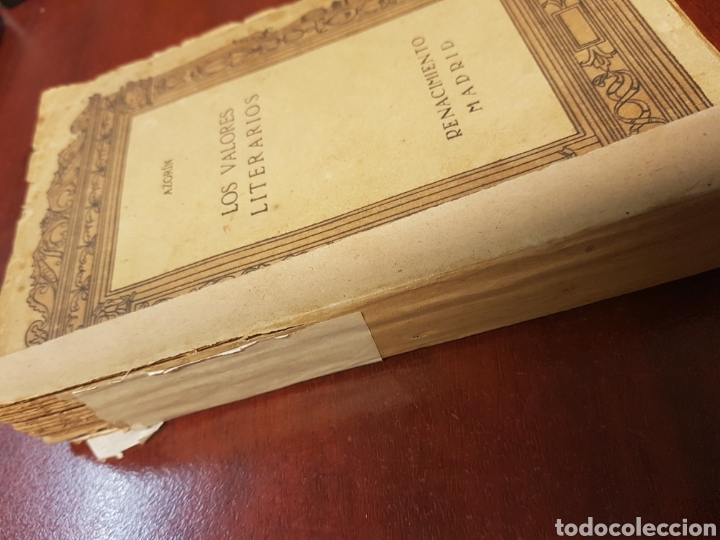 Libros antiguos: Los valores literarios - azorin - 1913 - Foto 2