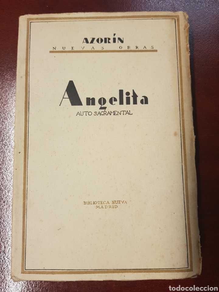 Libros antiguos: Angelita - azorin - 1930 - Foto 1