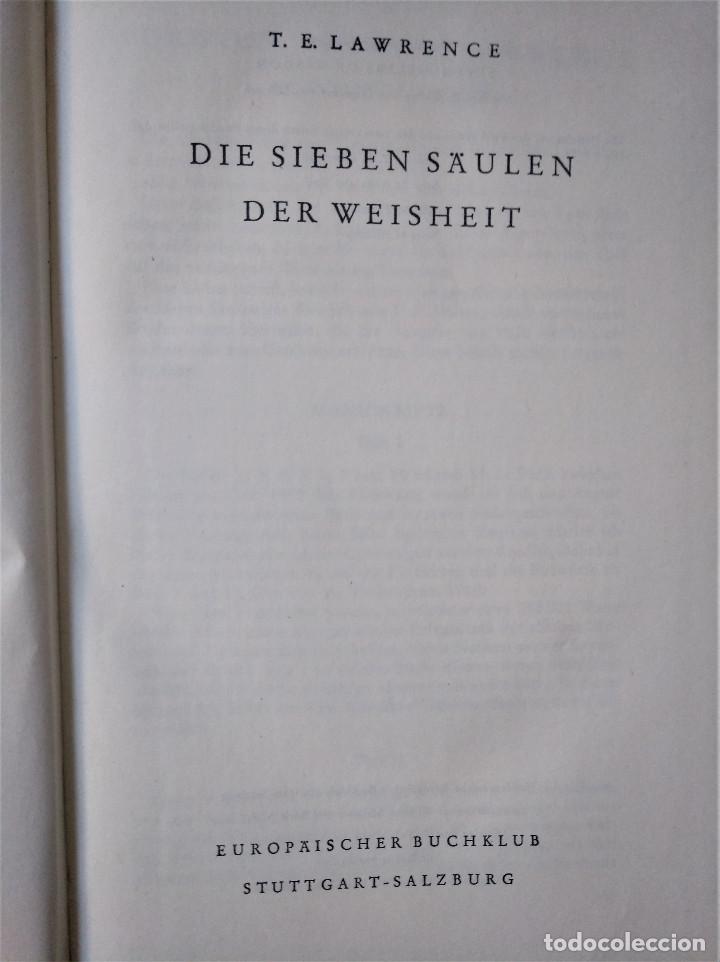 Libros antiguos: Die Sieben Saulen der Weisheit, T. E. Lawrence, 1936 - Foto 5