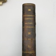 Libri antichi: TRIBUNALES MILITARES 1886. Lote 165654654