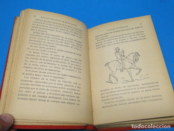 Libros antiguos: MANUAL PR&Aacute;CTICO DE EQUITACI&Oacute;N. CH.LEBRUN-RENAUD. - Foto 4