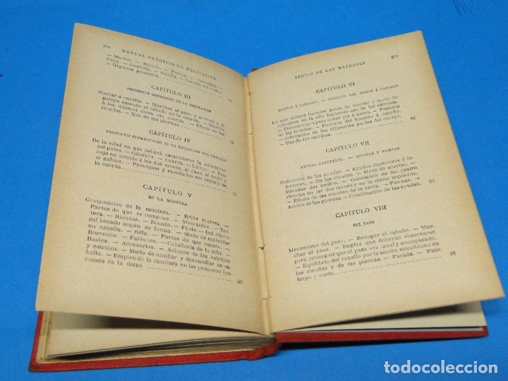 Libros antiguos: MANUAL PR&Aacute;CTICO DE EQUITACI&Oacute;N. CH.LEBRUN-RENAUD. - Foto 6