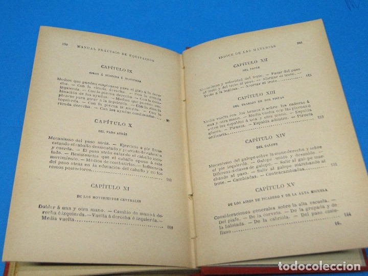 Libros antiguos: MANUAL PR&Aacute;CTICO DE EQUITACI&Oacute;N. CH.LEBRUN-RENAUD. - Foto 7