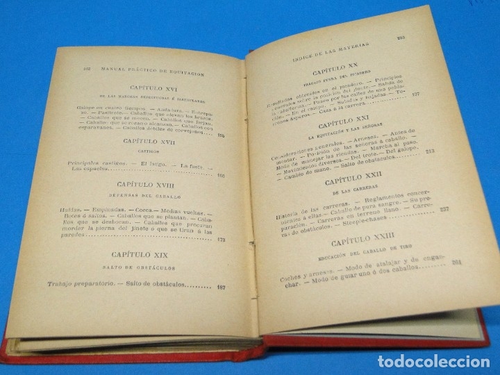 Libros antiguos: MANUAL PR&Aacute;CTICO DE EQUITACI&Oacute;N. CH.LEBRUN-RENAUD. - Foto 8