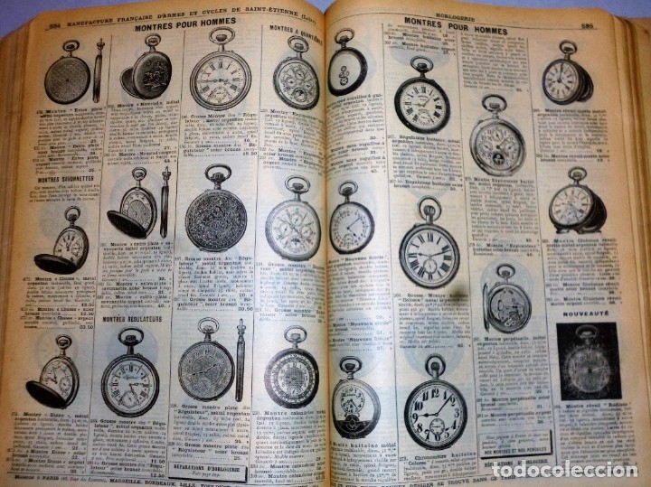Montre De Poche Régulateur De Train Manufacture Française - Boîtier Acier Inoxydable - Occasion (signes D'usure)