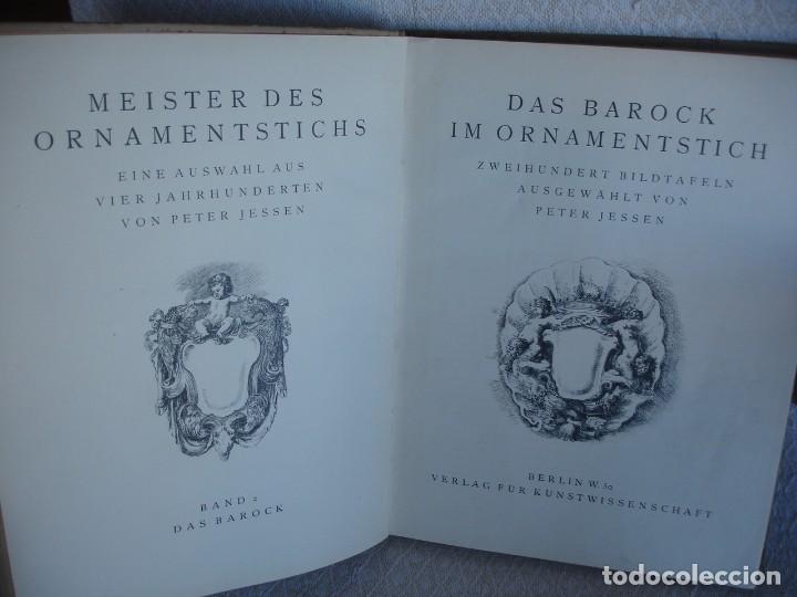 Libros antiguos: MEISTER DES ORNAMENTSTICHS. Barroco - Foto 3