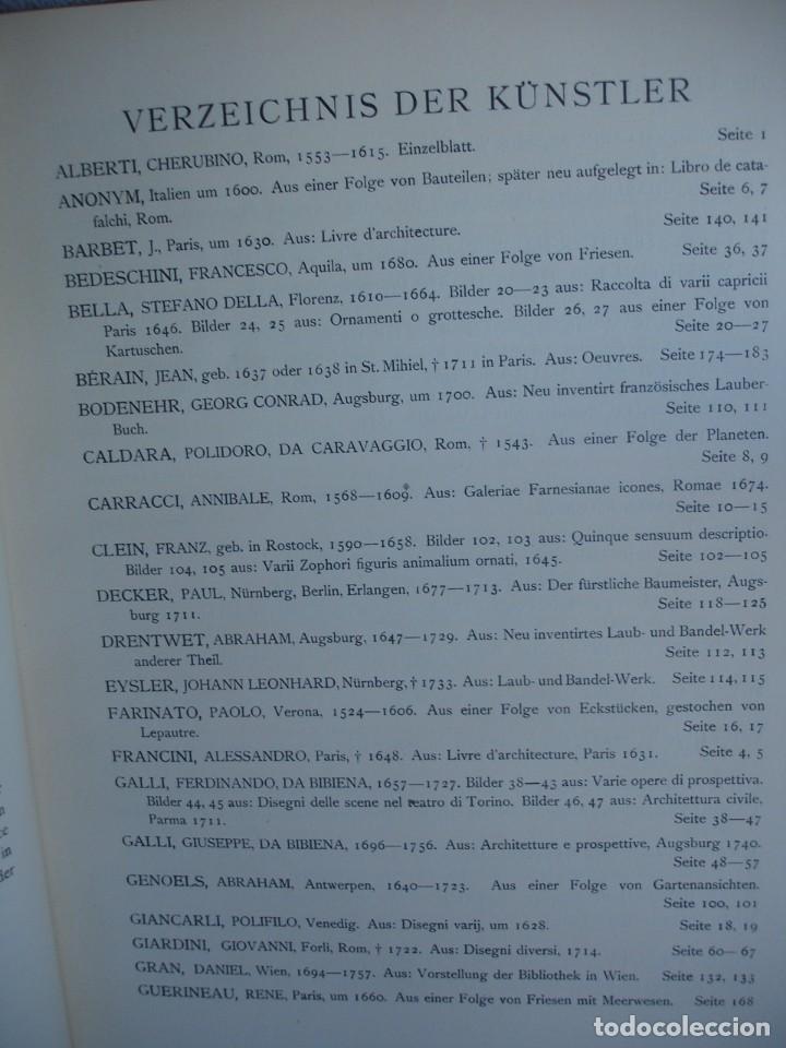 Libros antiguos: MEISTER DES ORNAMENTSTICHS. Barroco - Foto 5