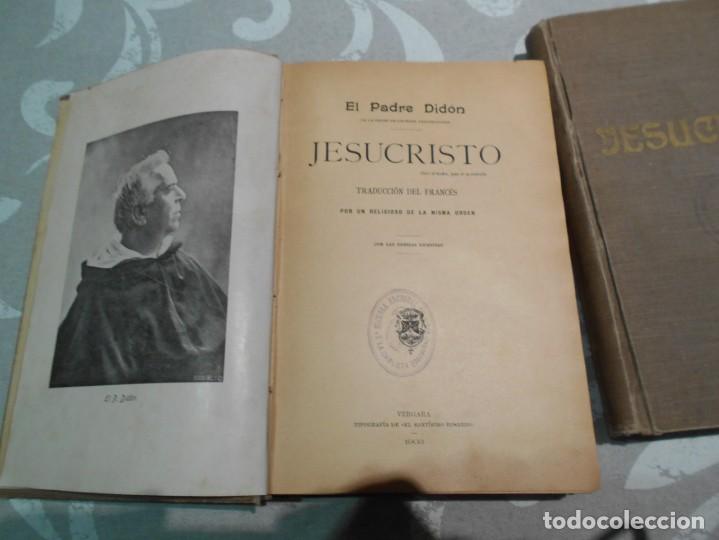 Libros antiguos: libros de jesucristo de el padre didon - Foto 2