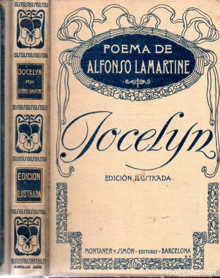Libros antiguos: ALFONSO LAMARTINE : JOCELYN (MONTANER Y SIM&Oacute;N, 1913) - Foto 1
