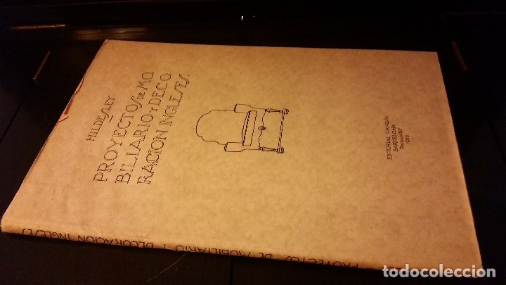 Old books: 1929 - HILDESLEY - Proyectos de mobiliario y decoraci&oacute;n ingleses