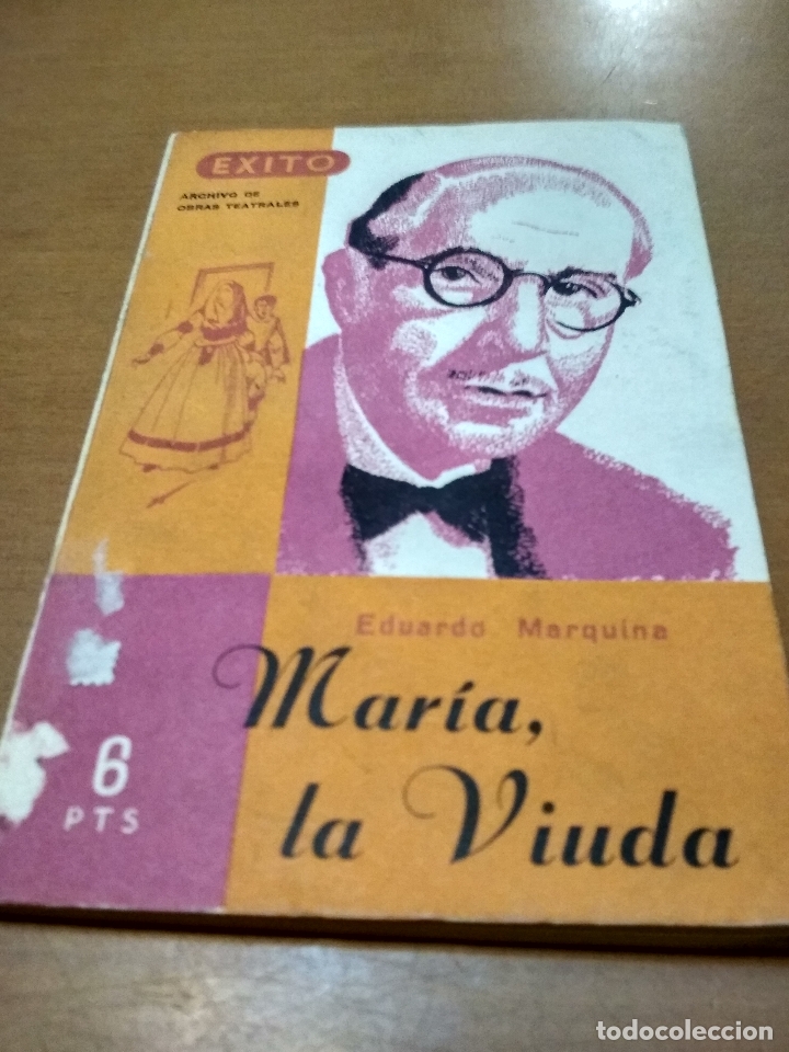 Libros antiguos: Mar&iacute;a,la Viuda